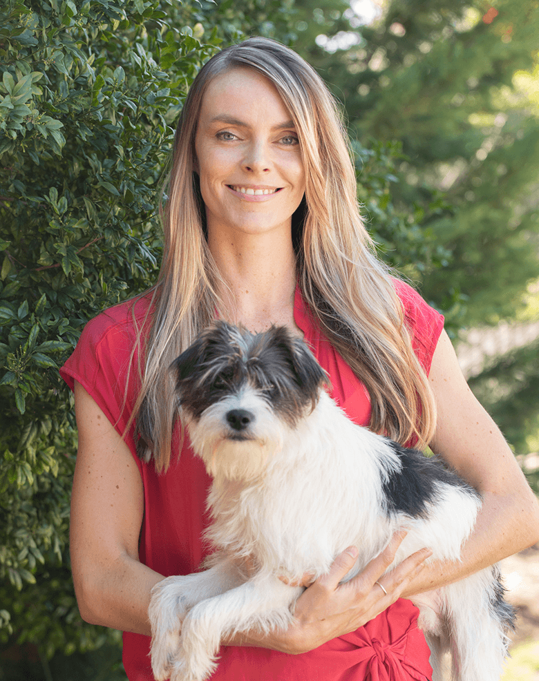 Dr. Mel, veterinarian and founder of Everthrive Pet Wellness